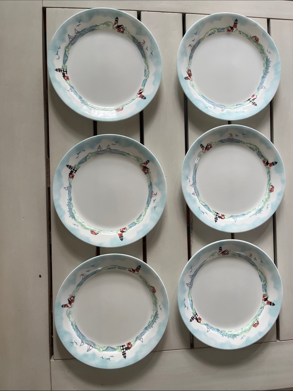 Corelle Outer Banks Lunch Plates Luncheon